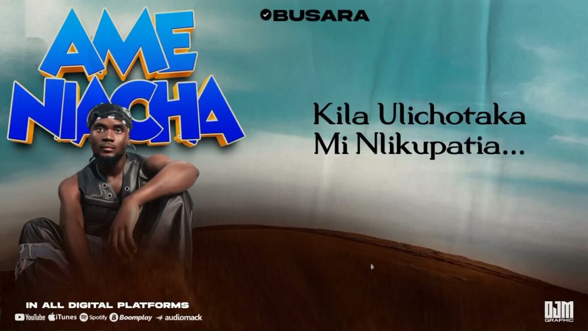 AUDIO | Busara – Ameniacha | Mp3 Download